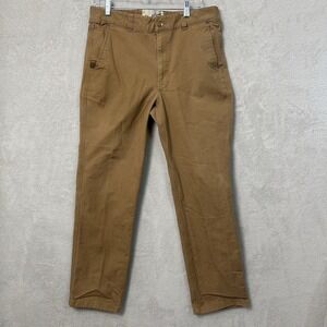 Duck Camp Brush Pants Cordura Pockets Outdoors Hunting Men's Size 34x29